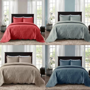 ✨ colcha casal com 2 porta travesseiros – conforto e elegância para seu quarto