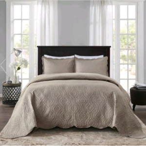 ✨ colcha casal com 2 porta travesseiros – conforto e elegância para seu quarto